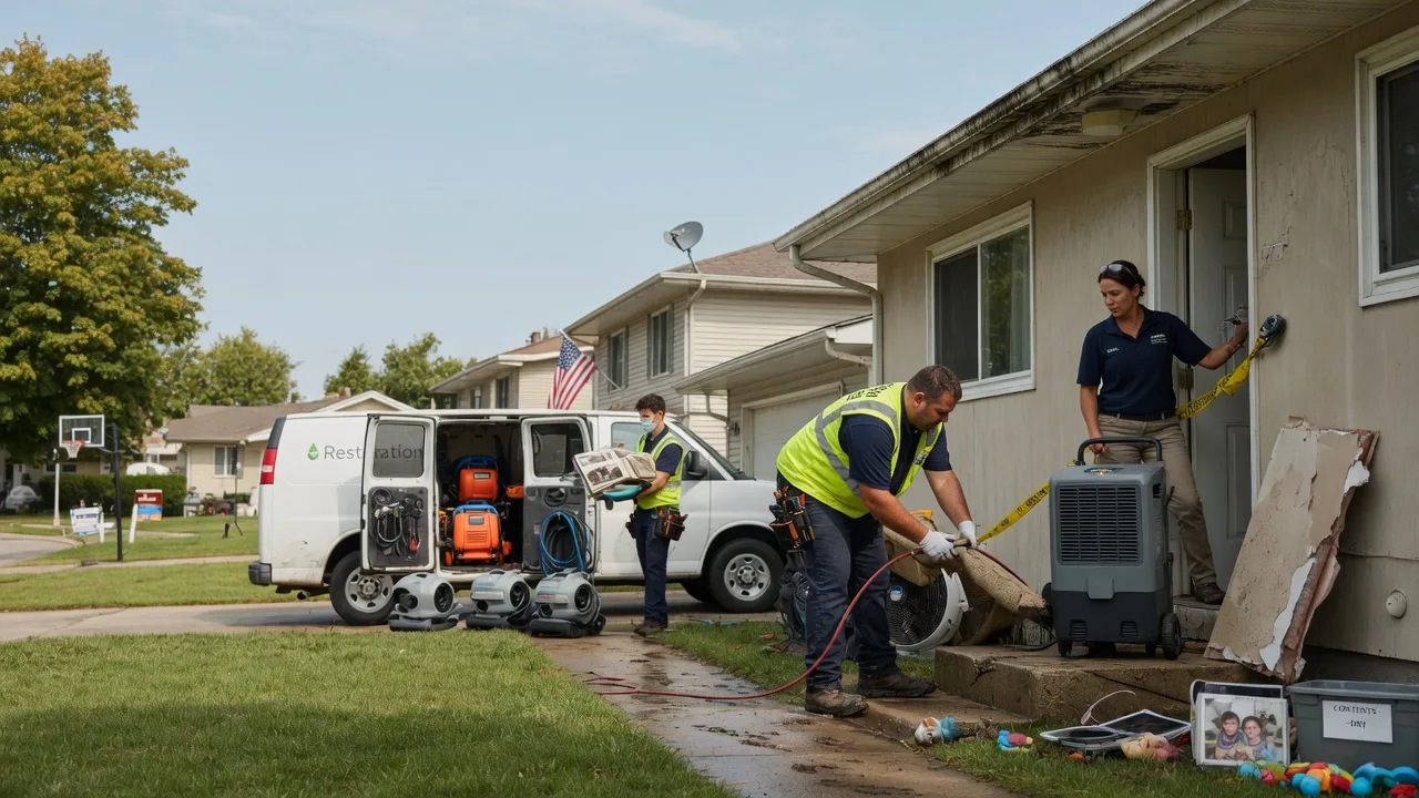 Water Damage Restoration in Newalla, OK near me
